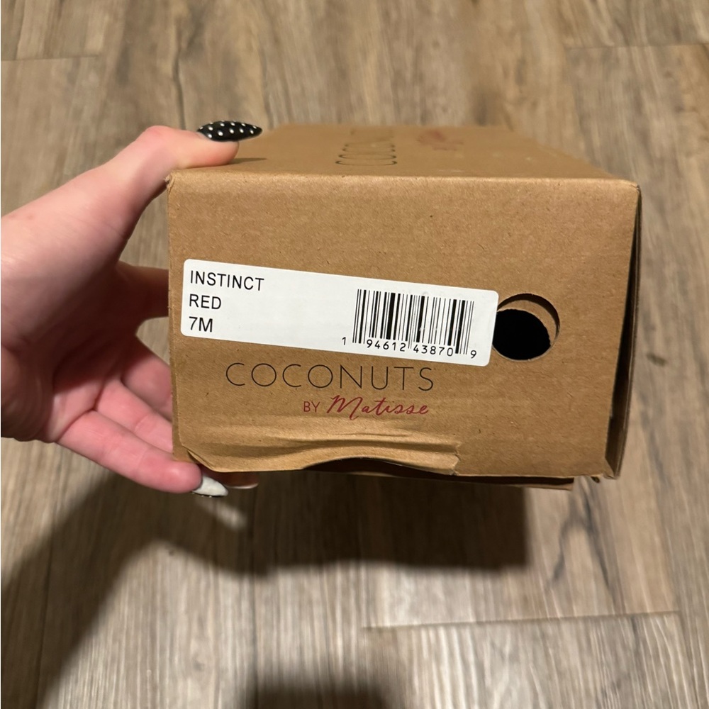 Coconuts by Matisse Instinct Red Footwear